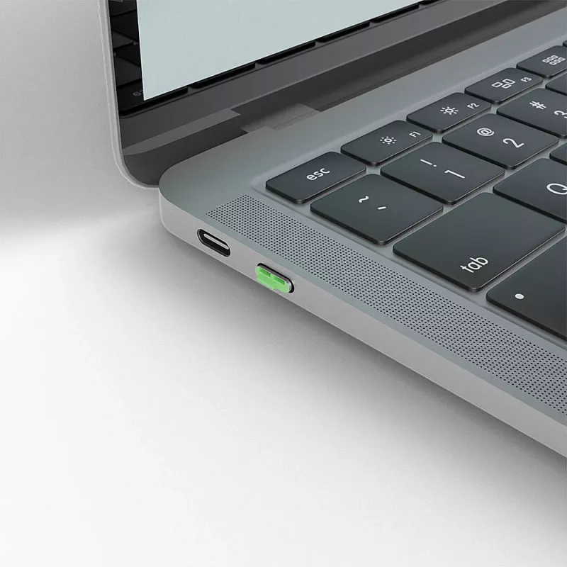 Port blocker key Lindy USB Type C Port Blocker Key Pack of 4 Green