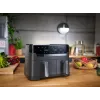 Tefal Dual Easy Fry & Grill EY905B Double 8.3 L Stand-alone 2700 W Hot air fryer Grey