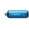Kingston Technology IronKey 128GB USB-C Vault Privacy 50C AES-256 Encrypted, FIPS 197
