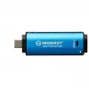 Kingston Technology IronKey 256GB USB-C Vault Privacy 50C AES-256 Encrypted, FIPS 197