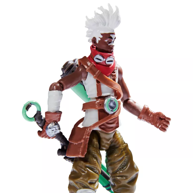 League of Legends , Dual Cities Pack w/ Exclusive Jinx, Heimerdinger, Vi, Caitlyn, and Ekko, 4-Inch Collectible Figures, Accessories, Ages 12 and Up