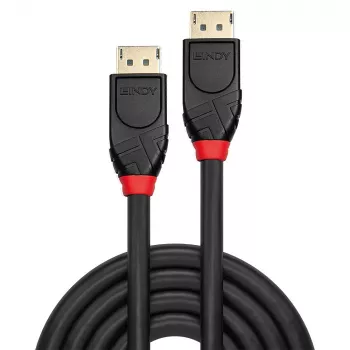 Lindy 15m Active DisplayPort 1.2 Cable, 15 m, DisplayPort, DisplayPort, Male, Male, 3840 x 2160 pixels