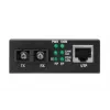 DIGITUS Media Converter, Multimode 10/100Base-TX to 100Base-FX, Incl. PSU SC connector, Up to 2km