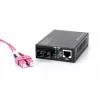 DIGITUS Media Converter, Multimode 10/100Base-TX to 100Base-FX, Incl. PSU SC connector, Up to 2km