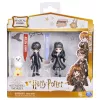 Wizarding World , Magical Minis Harry Potter and Cho Chang Friendship Set with Creature, Kids Toys for Ages 5 and up