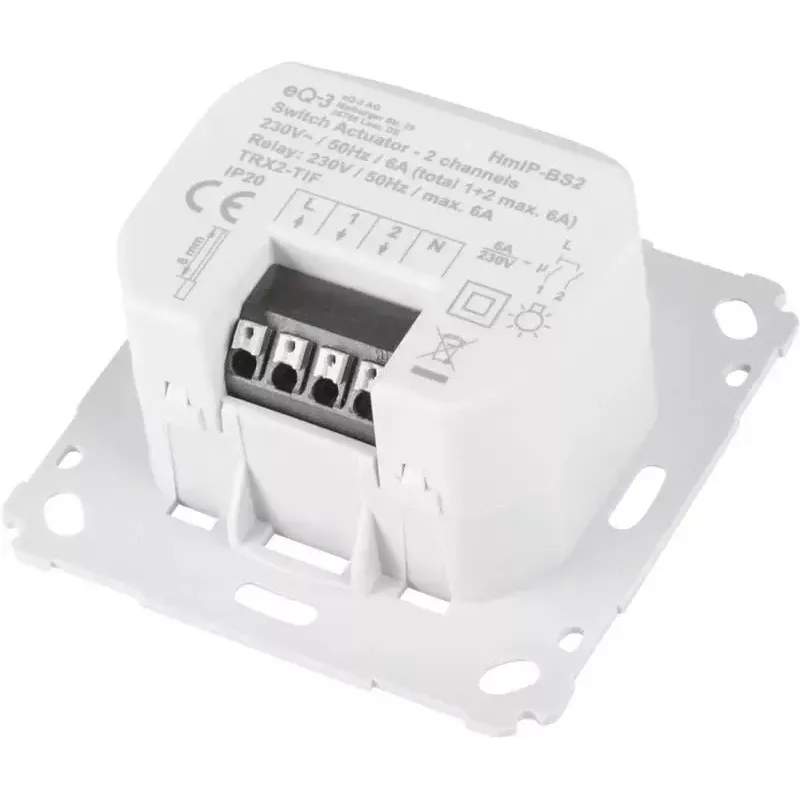 Switching actuator Homematic IP 156757A0 — 230 V AC, 1380 W, 868.6 MHz