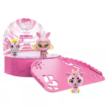 Zoobles , Dance Studio Multipack Playset and Storage Case with 3 Exclusive Transforming Collectible Figures, Kids Toys for Girls Ages 5 and up