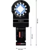 Bosch 2 608 900 012 multifunction tool attachment Plunge cut blade
