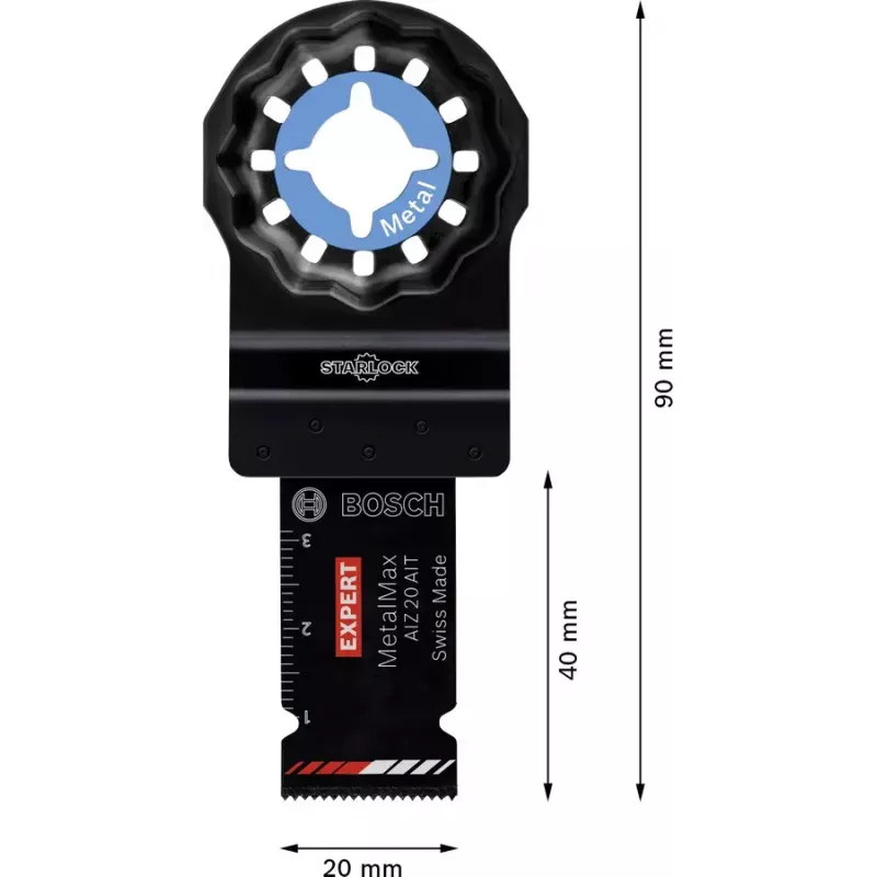 Bosch 2 608 900 012 multifunction tool attachment Plunge cut blade