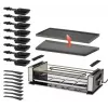 Unold 48730 raclette grill 8 person(s) 1200 W Black, Stainless steel