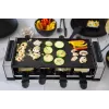 Unold 48730 raclette grill 8 person(s) 1200 W Black, Stainless steel