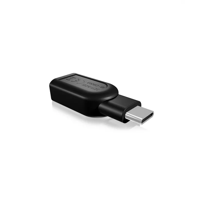 ICY BOX IB-CB003 USB 3.0 Type-C USB 3.0 Type-A Black