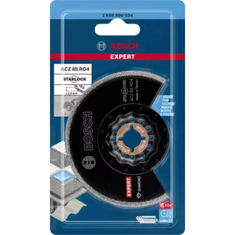 Bosch 2 608 900 034 diamond blade 8.5 cm Segmented rim diamond blade