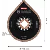 BOSCH Grout remover Expert AVZ 70 RT4 Grout + Abrasive, Ø 70 mm, saw blade 10 pieces, Carbide-RIFF, cutting width 2.5 mm