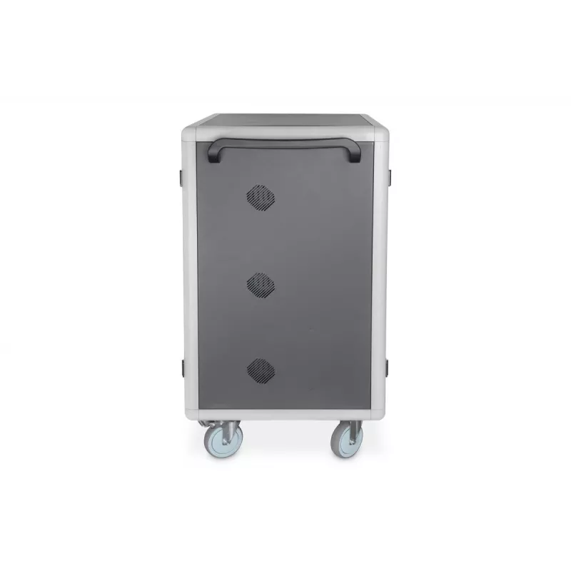 DIGITUS Charging trolley 15.6in USB-C 30 charge bases PDU fan 1260 x 824 x 650mm