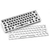 Compact 60% wired keyboard Sharkoon SKILLER SGK50 S4 — QWERTY German layout, RGB backlight, USB, 1.5 m cable, white