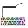 Compact 60% wired keyboard Sharkoon SKILLER SGK50 S4 — QWERTY German layout, RGB backlight, USB, 1.5 m cable, white