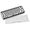 Mechanical compact 60% keyboard Sharkoon SKILLER SGK50 S4 — Wired USB, QWERTY German layout, RGB backlight, 1.5 m cable, black