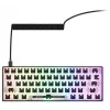 Mechanical compact 60% keyboard Sharkoon SKILLER SGK50 S4 — Wired USB, QWERTY German layout, RGB backlight, 1.5 m cable, black
