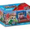 Playmobil cargo warehouse set PLAYMOBIL 70773 with loading dock and forklift