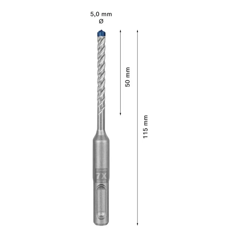 Drill Bit Bosch SDS plus-7X 5mm 115mm
