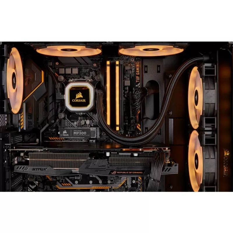 CORSAIR Memory 16GB DDR4 3200MHz 2x8GB C16 - Black (Open Box)