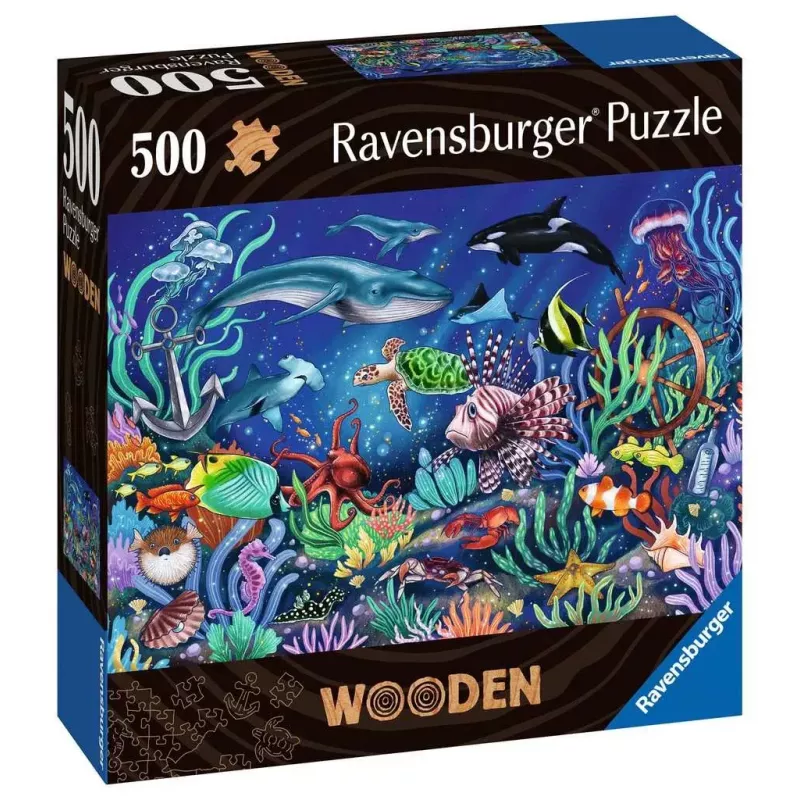 Jigsaw puzzle Ravensburger 17515 500 pcs Animals Under the Sea