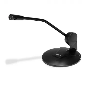 Lindy 3.5mm Audio Desktop Microphone, Conference microphone, 54 dB, 30 - 10000 Hz, 0.5%, 2200 Ω, Unidirectional