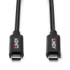 Lindy 5m Active USB 3.2 Gen 2 C/C Cable, 5 m, USB C, USB C, USB 3.2 Gen 2 (3.1 Gen 2), 10 Gbit/s, Black