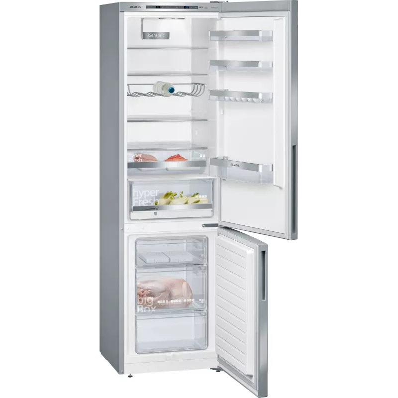 Siemens iQ500 KG39EAICA fridge-freezer Freestanding 343 L Silver