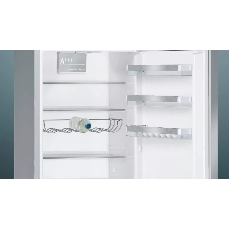 Siemens iQ500 KG39EAICA fridge-freezer Freestanding 343 L Silver