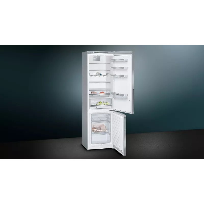 Siemens iQ500 KG39EAICA fridge-freezer Freestanding 343 L Silver