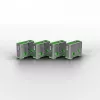 Lindy USB Port Blocker (without key) - Pack of 10, Colour Code: Green