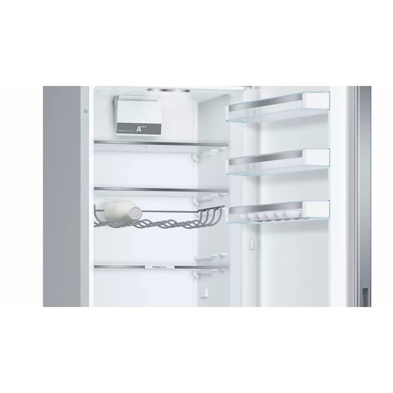 Bosch Serie 6 KGE39ALCA fridge-freezer Freestanding 343 L Stainless steel