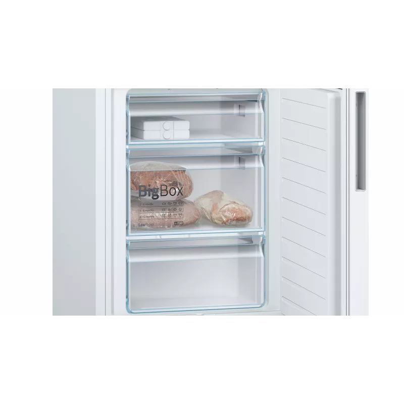 Bosch Serie 6 KGE36AWCA fridge-freezer Freestanding 308 L White