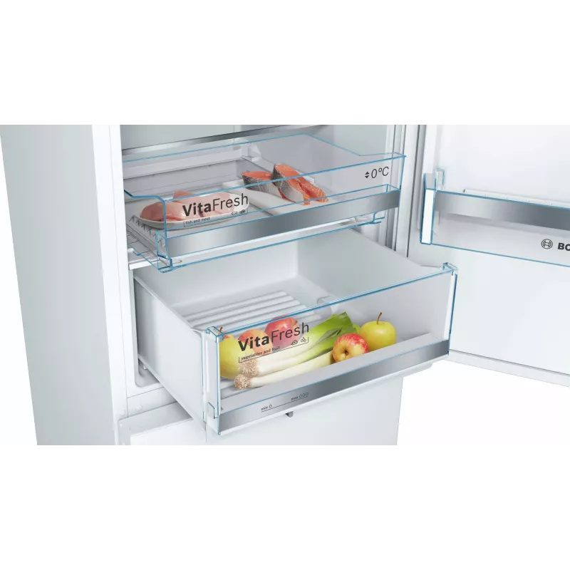 Bosch Serie 6 KGE36AWCA fridge-freezer Freestanding 308 L White