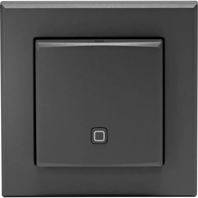 Indoor temperature and humidity sensor HomeMatic HmIP‑STH‑A anthracite, wireless smart home sensor