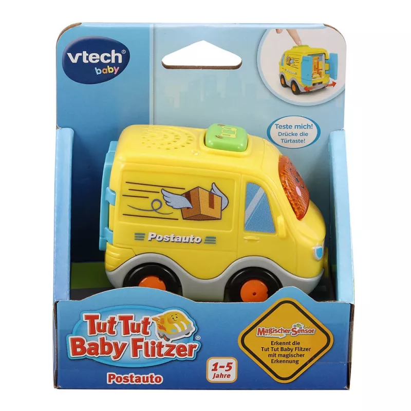 VTech 561204, 1 yr(s), Batteries required, AAA, Grey, Yellow