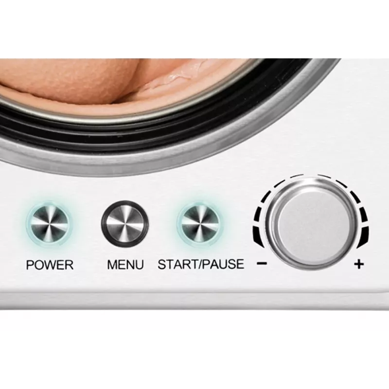 Unold 48872 ice cream maker Compressor ice cream maker 2 L 180 W Stainless steel
