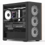 Mini Tower PC Aerocool D301A Black Wood ATX Power Supply