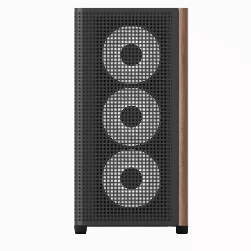 Mini Tower PC Aerocool D301A Black Wood ATX Power Supply