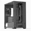 Mini Tower PC Aerocool D301A Black Wood ATX Power Supply
