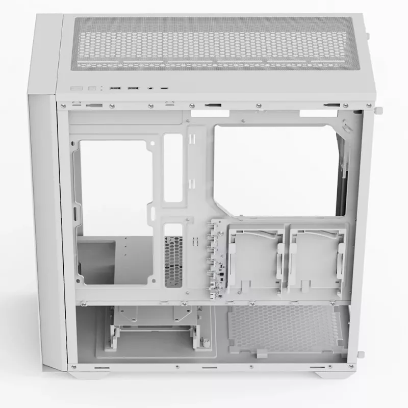 Aerocool D502A Midi Tower White