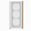 Aerocool D301A Mini Tower White, Wood