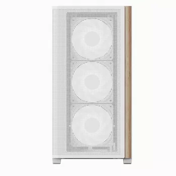 Aerocool D301A Mini Tower White, Wood