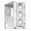 Aerocool D301A Mini Tower White, Wood