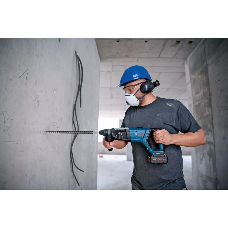 Rotary Hammer Bosch GBH 18V-28 D Professional — cordless 18 V, SDS-plus, model 0611919003