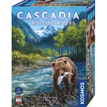Kosmos Cascadia Rolling Rivers 30 min Board game Strategy