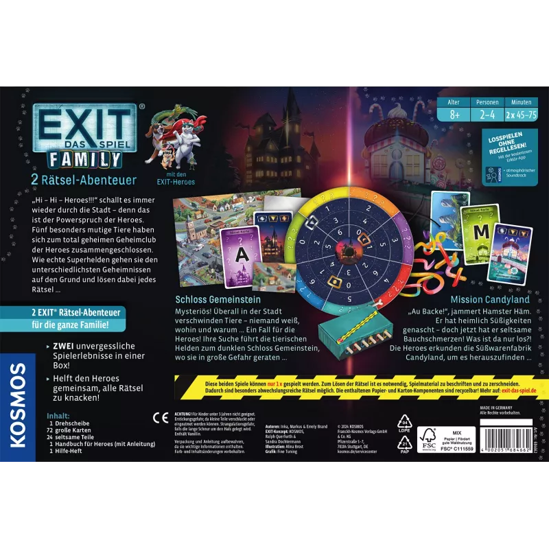 Kosmos 46234699 board/card game Board game Puzzle