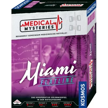 Kosmos Medical Mysteries - Miami Flatline 60 min Board game Deduction